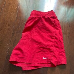 Red Nike Running Shorts